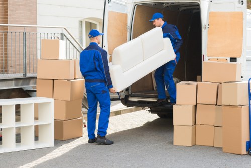 Local street access considerations for a moving truck in West Hampstead